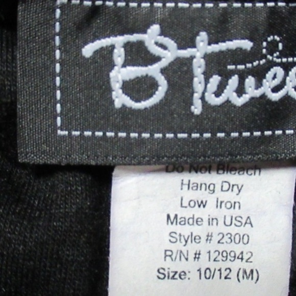 🟢black bubble skirt elastic waistband girls M 10 / 12 - Picture 6 of 6